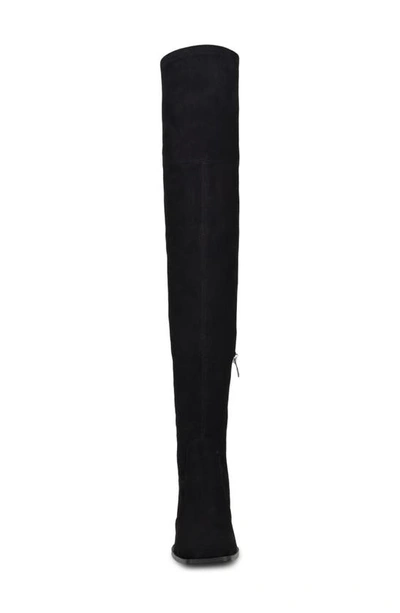 Nine West Begone Over The Knee Boot In Black