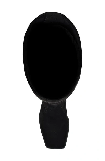 Nine West Begone Over The Knee Boot In Black