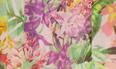 JULIA JORDAN JULIA JORDAN FLORAL TIE STRAP TIERED MAXI DRESS 