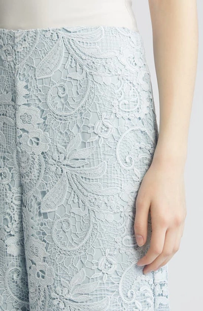 Kobi Halperin Kat Lace Wide Leg Pants In Ice