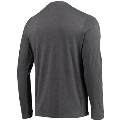 Shop Concepts Sport Black/heathered Charcoal Army Black Knights Meter Long Sleeve T-shirt & Pants Sleep S