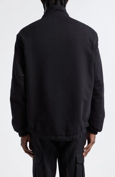 Alexander Mcqueen Graffiti Reversible Jacket In Green