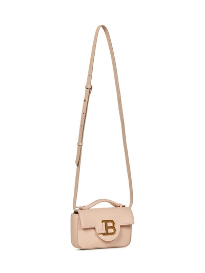Shop Balmain 'b-buzz Mini' Handbag In Pink