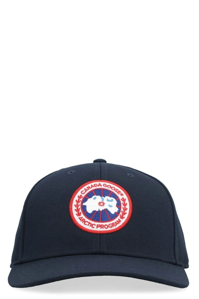 Shop Canada Goose Artic Baseball Cap In Blue