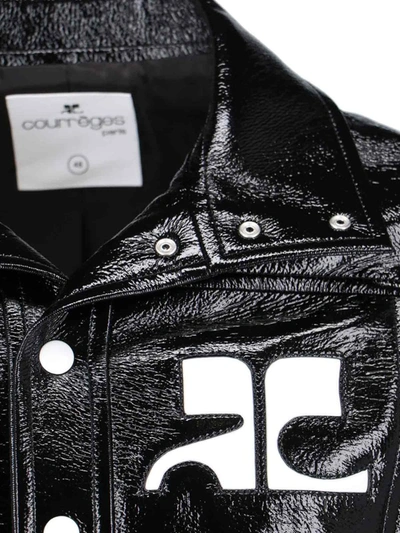 Shop Courrèges Jackets In Black