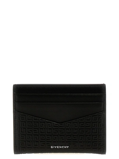 Shop Givenchy '4g' Card Holder In Black