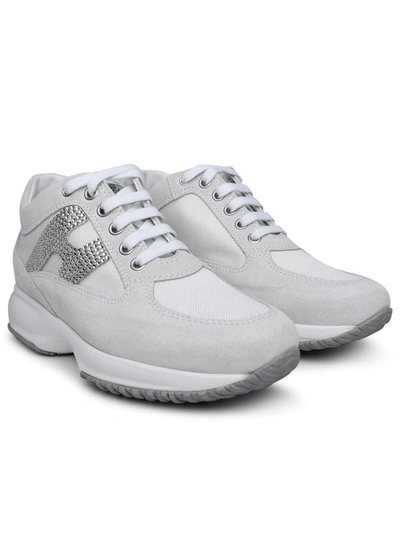 Shop Hogan Sneakers  "interactive" In White