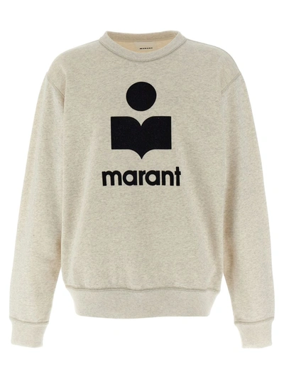 Shop Isabel Marant 'mikoy' Sweatshirt In Beige