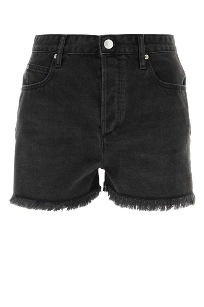 Shop Isabel Marant Shorts In Black