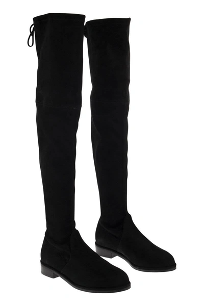 Shop Stuart Weitzman 'lowland Bolt' Boots In Black