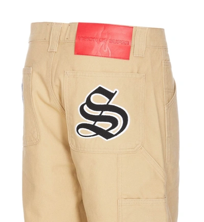 Shop Vision Of Super Pants In Beige