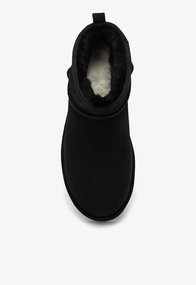 Ugg Australia Classic Ultra Mini Boots In Black