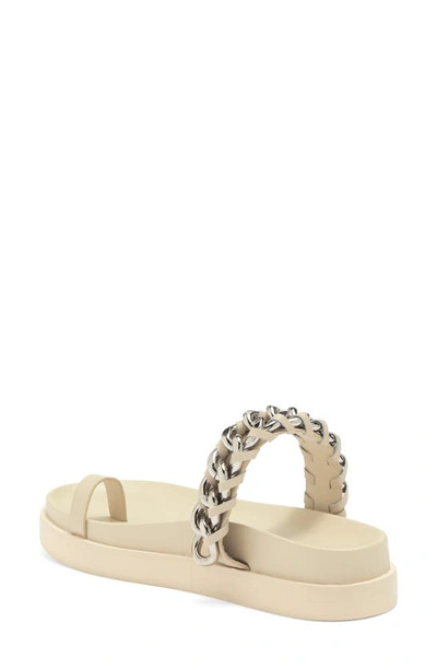 Shop Rebecca Minkoff Edie Chain Platform Sandal In Ecru
