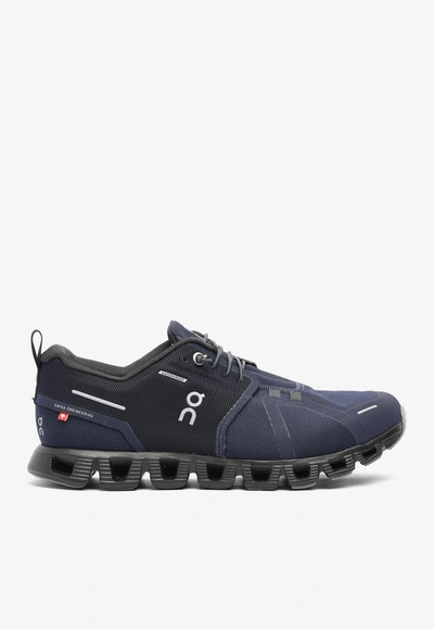 On Running Cloud 5 Waterproof Reflective Trainers In Midnight