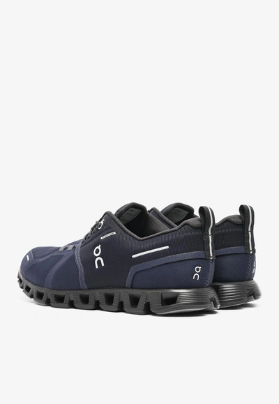 Shop On Running Cloud 5 Waterproof Sneakers In Midnight