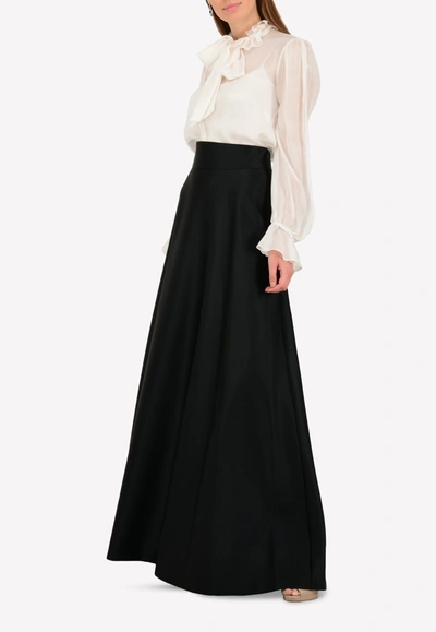 Temperley London Costume Silk Shirt In White