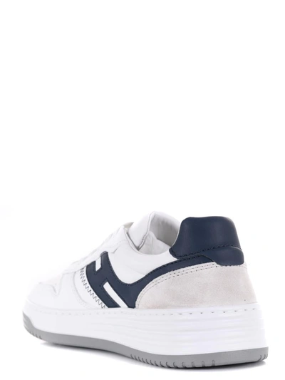 Shop Hogan "h630" Sneakers In White