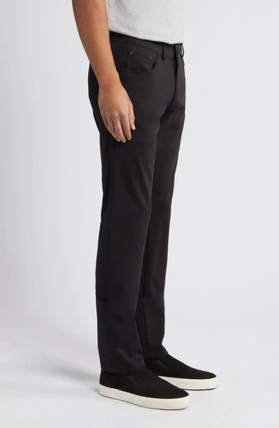 Shop Brax Chuck Modern Fit Stretch Pants In Black
