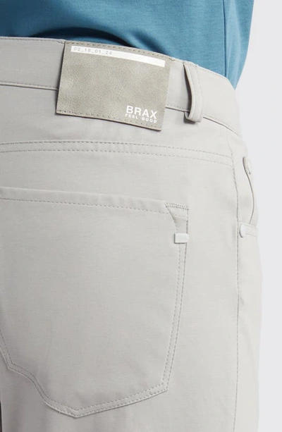 Shop Brax Chuck Modern Fit Stretch Pants In Silver