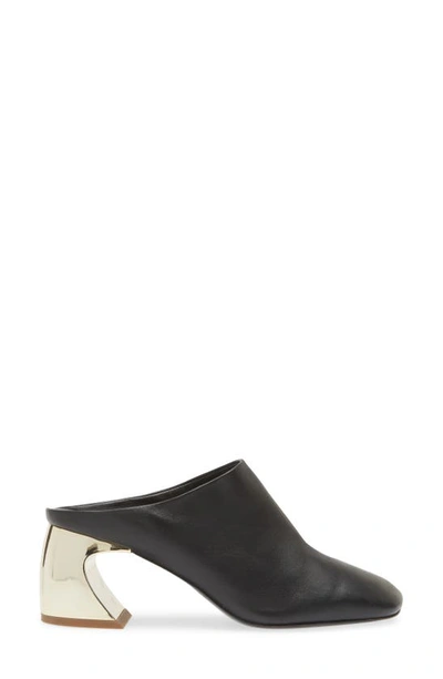 3.1 Phillip Lim Black Id Mules In Black