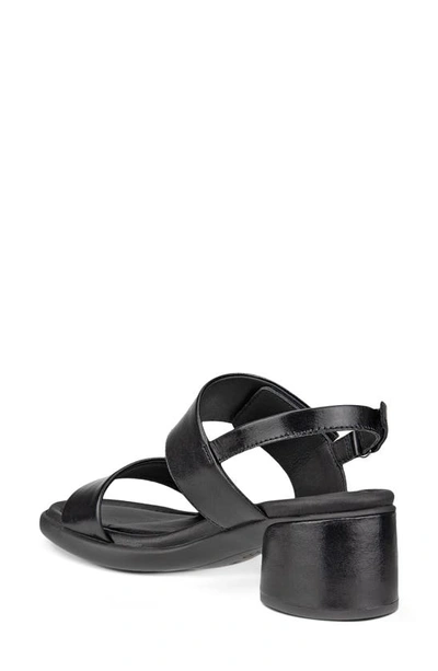 Shop Ecco Sculpted Lx Slingback Sandal In Black