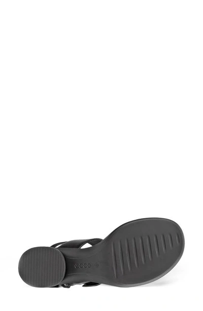 Shop Ecco Sculpted Lx Slingback Sandal In Black