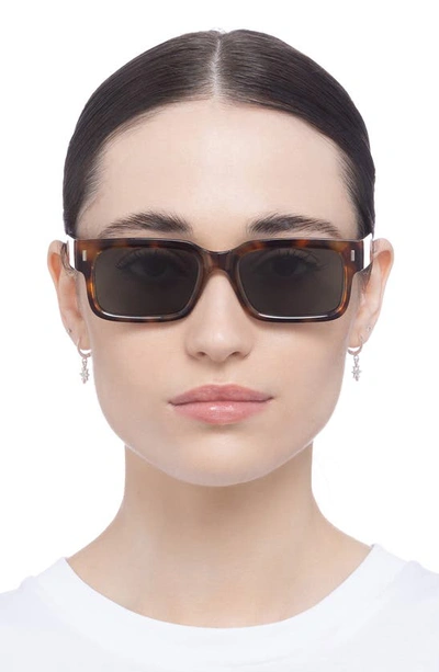 Shop Aire Castor 51mm D-frame Sunglasses In Tort