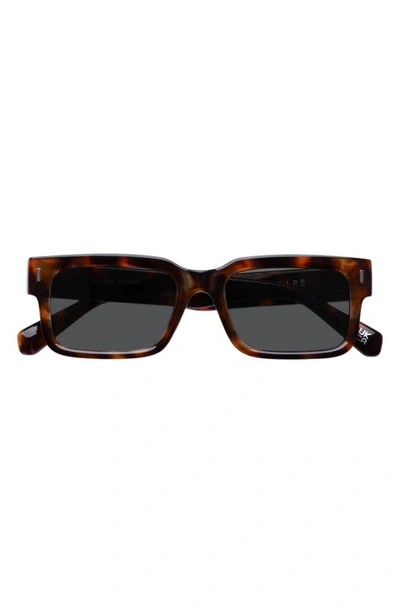 Aire Castor 51mm D-frame Sunglasses In Tort