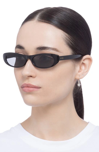 Shop Aire Avior 53mm Cat Eye Sunglasses In Black