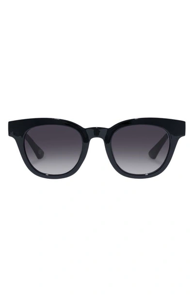 Shop Aire 50mm Dorado D-frame Sunglasses In Black