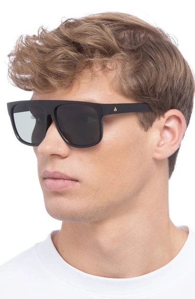 Shop Aire Eris 58mm D-frame Sunglasses In Black