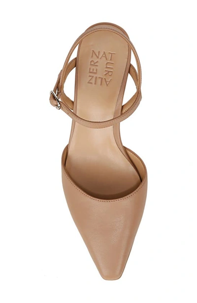 Naturalizer Tara Ankle Strap Pump In Taupe