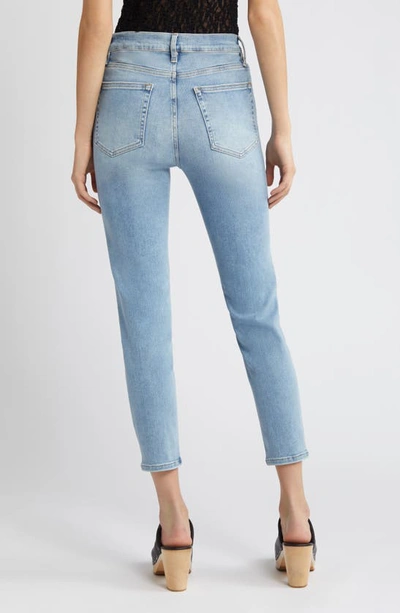 Shop Frame Le High Ankle Crop Skinny Jeans In Colorado