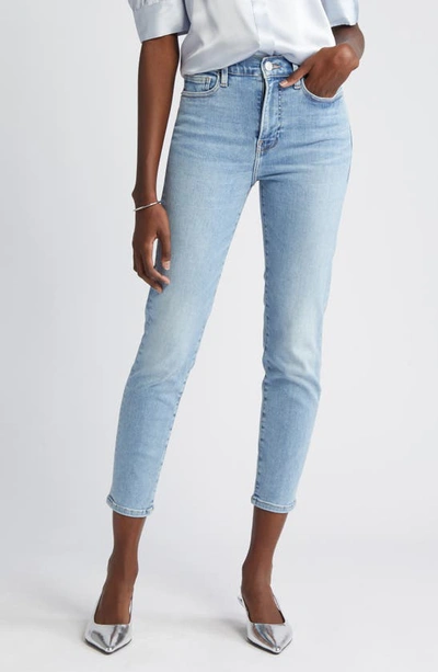 Shop Frame Le High Ankle Crop Skinny Jeans In Colorado