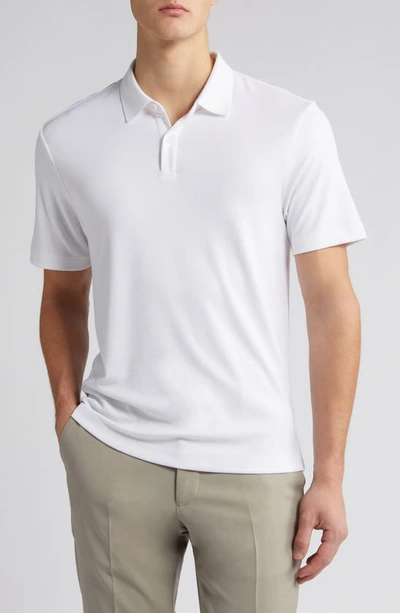 Shop Theory Kayser Solid Polo In White