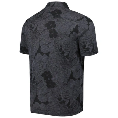 Shop Tommy Bahama Black Wake Forest Demon Deacons Miramar Blooms Polo