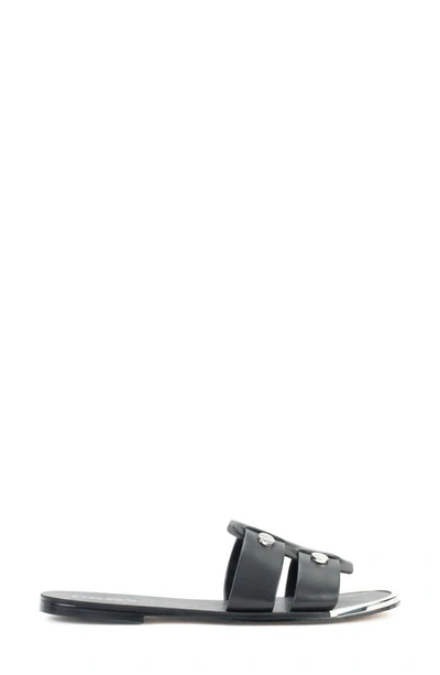 Dkny Glynn Studded Slide Sandal In Black