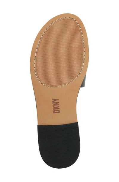 Dkny Glynn Studded Slide Sandal In Black