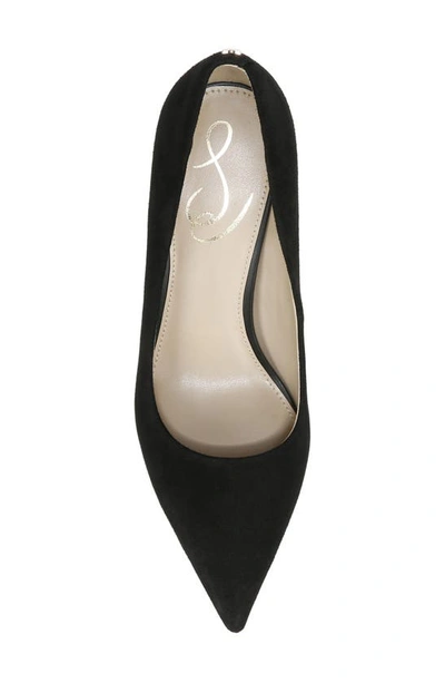 Shop Sam Edelman Vienna Pointed Toe Pump In Black