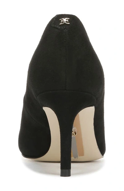 Shop Sam Edelman Vienna Pointed Toe Pump In Black