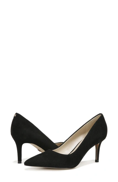 Shop Sam Edelman Vienna Pointed Toe Pump In Black