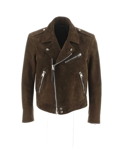Shop Tom Ford Jackets In Brown