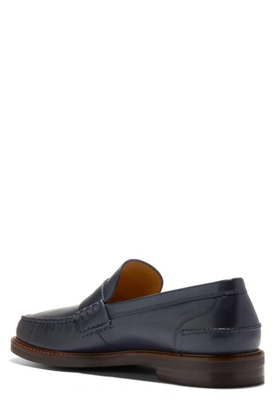 Shop Cole Haan Pinch Penny Loafer In Navy Blazer