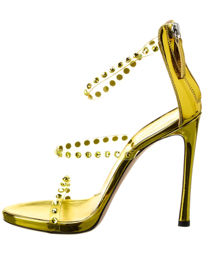 Shop Giuseppe Zanotti South 115 Sandal In Green