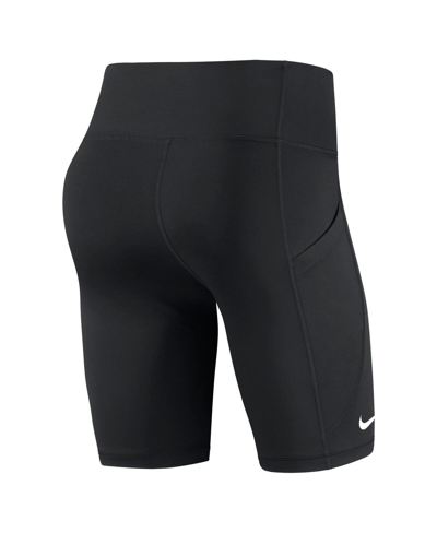 Nike Women's  Black Kansas City Chiefs Biker Shorts In Black