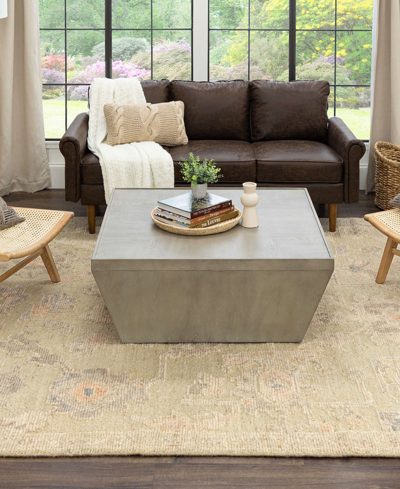 Karastan Coventry Stoneleigh Area Rug, 6' X 9' In Green