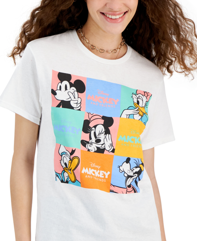 Shop Disney Juniors' Friends Of Mickey Graphic T-shirt In White