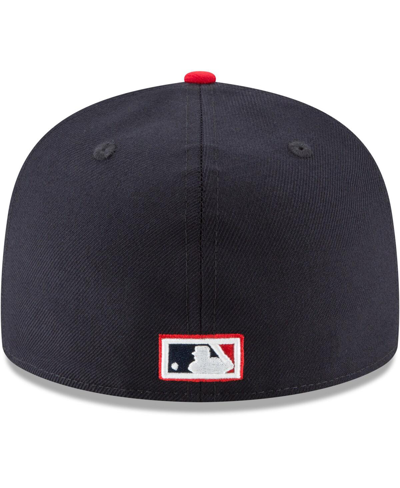 New Era Navy St. Louis Cardinals Cooperstown Collection Wool 59fifty Fitted Hat In Navy