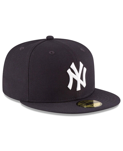 Shop New Era Men's  Navy New York Yankees 1998 World Series Wool 59fifty Fitted Hat
