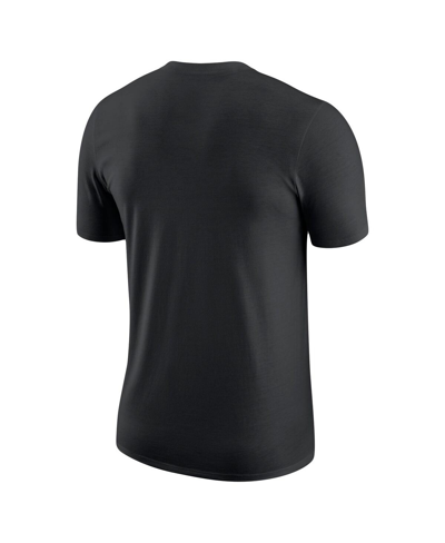Shop Nike Men's  Black Golden State Warriors Just Do It T-shirt